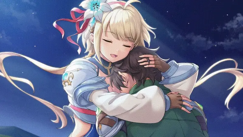 You give your partner a gentle, caring hug.