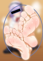 Tease your clit quickly to uncensored feet