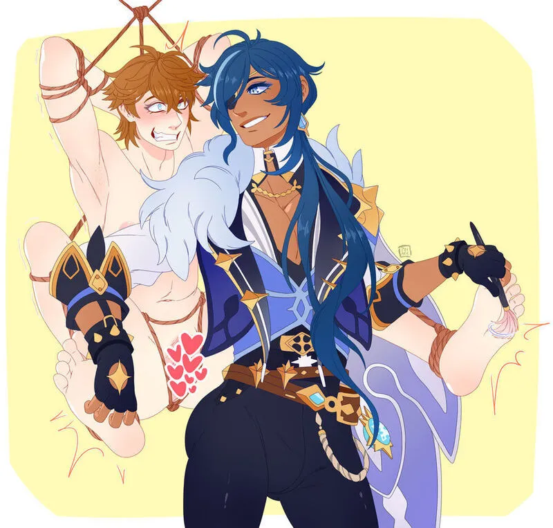 Tied tickling