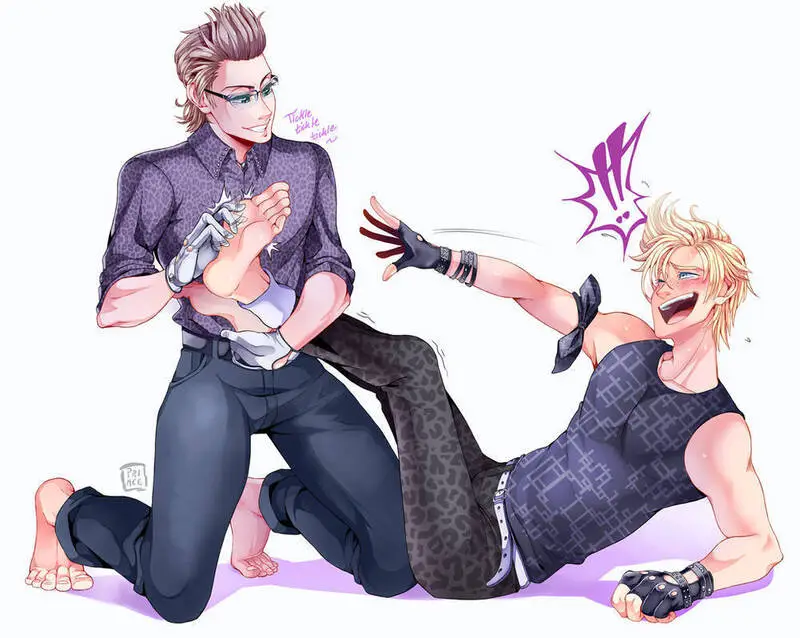 Tickle him