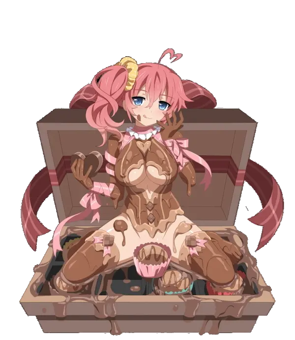 You place your prized chocolate mimic in a room where the adventurer is sure to pass by. The allure of chocolate will surely entice them.