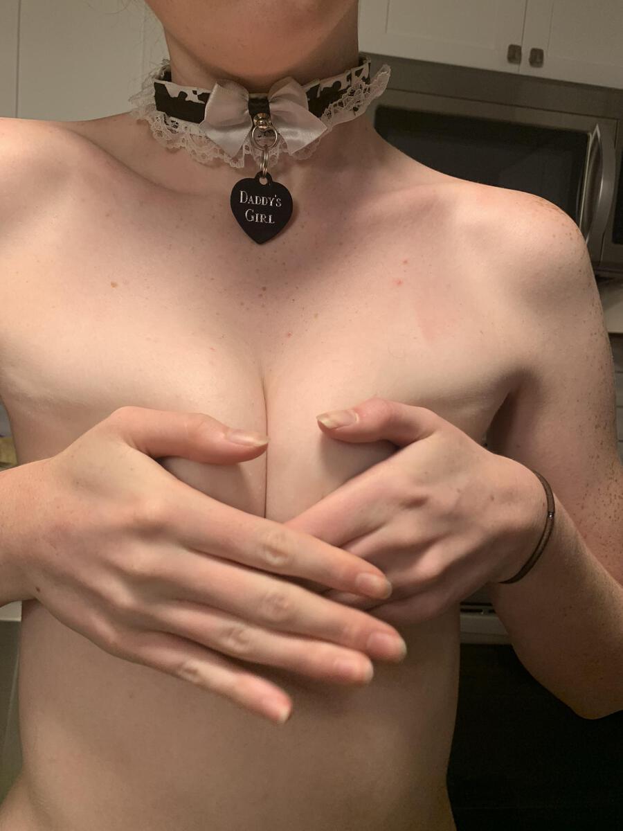 She will keep her collar on to be reminded on her position.