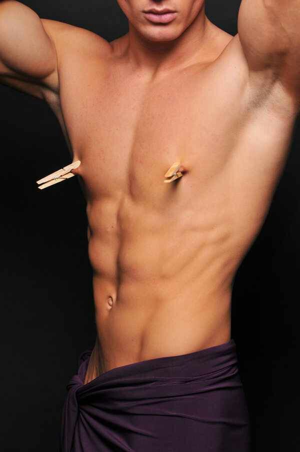 Put clothespins on your nipples