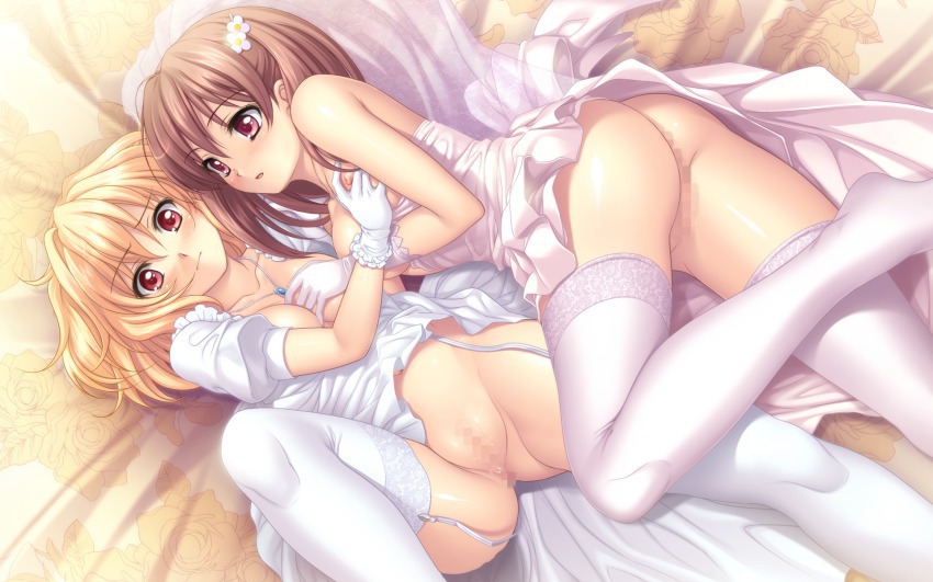 You gently rub and fondle her breasts, as she does the same to you...