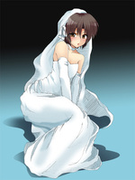 Here comes the bride!