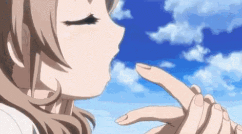 Nip at her finger!