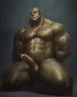 Rest your green leaking cock
