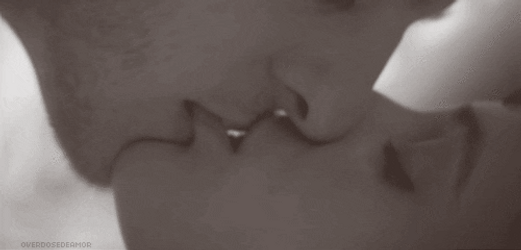 Bite her lip