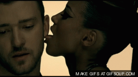 Lick his ear