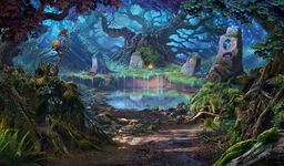 Explore: Forest pond