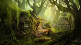 Explore: Destroyed hut