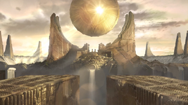 Boss room: Golden sphere temple