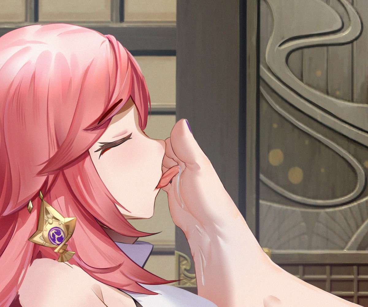 Lick her feet (Lowers your stats if successful)