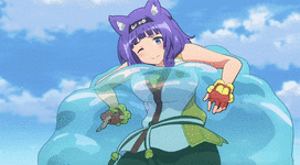 Summon a slime to strip her