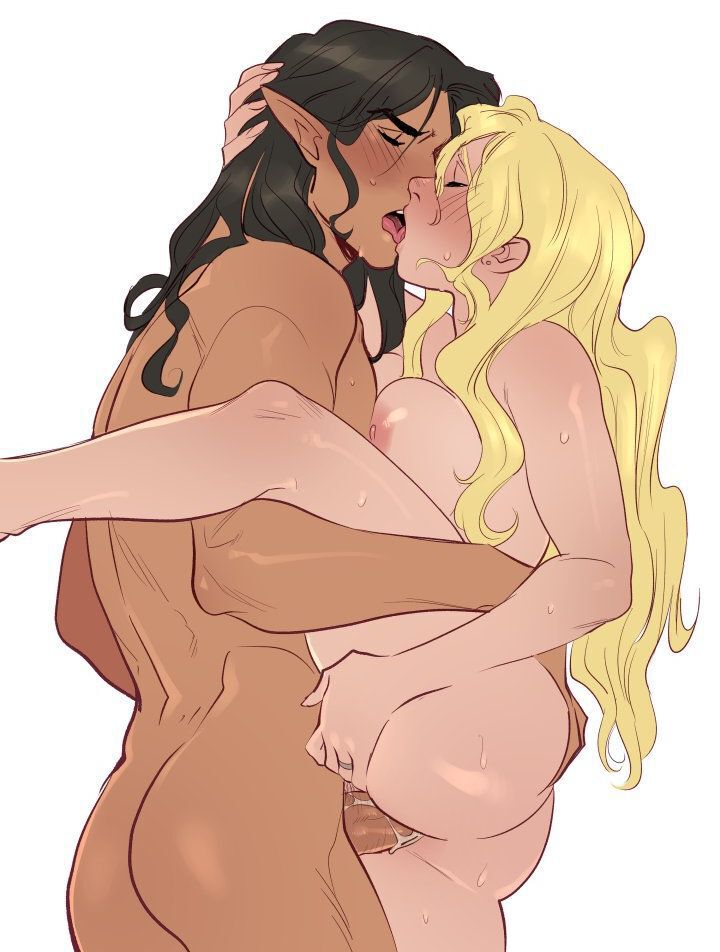 Just as predicted, it was quite easy for the prince to overwhelm the adventurer. She finds herself now getting fucked senseless from his big cock.