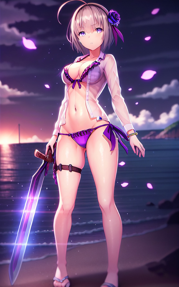 You have a big sword, that should be enough to defeat anything, right?.. Right?