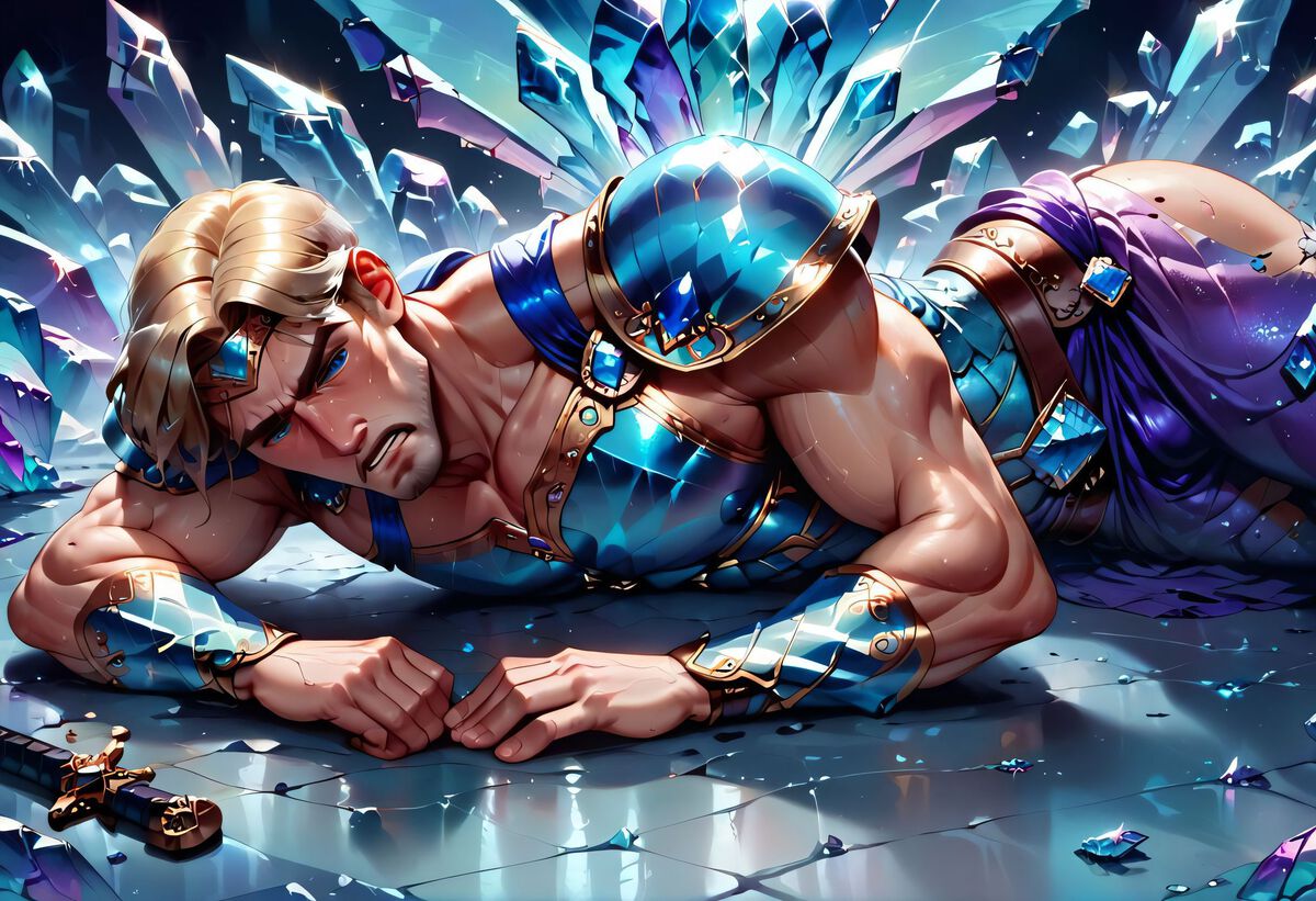 Break the crystal!