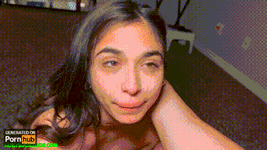 Spit on her face