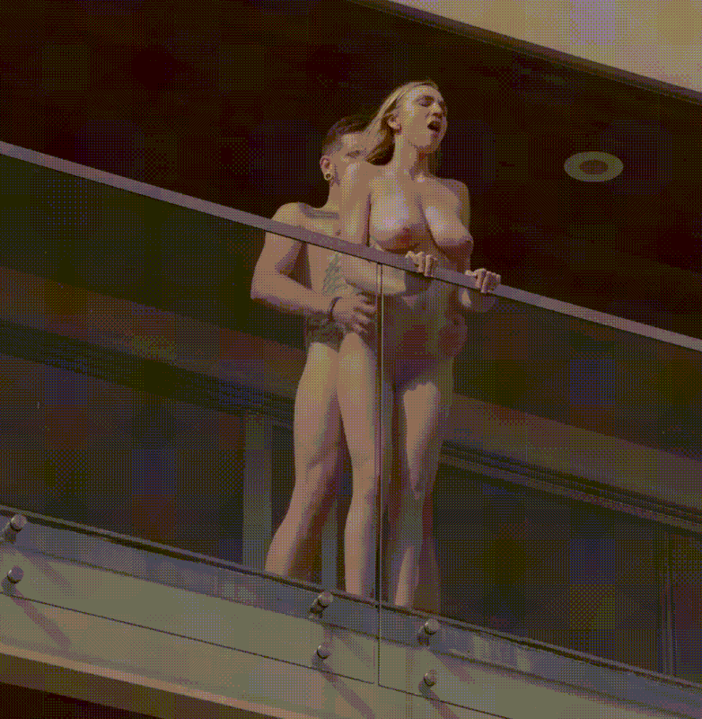 Fuck her on the balcony
