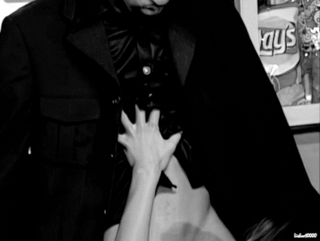 You drop to your knees first, taking his cock into your mouth savoring every inch. Then you stand up, hooking one leg around his waist. Guiding him to your wet slit, you slowly slide down onto his cock, balancing on one leg as you start to move. Each thrust pulls him deeper, your body pressing close with every movement.