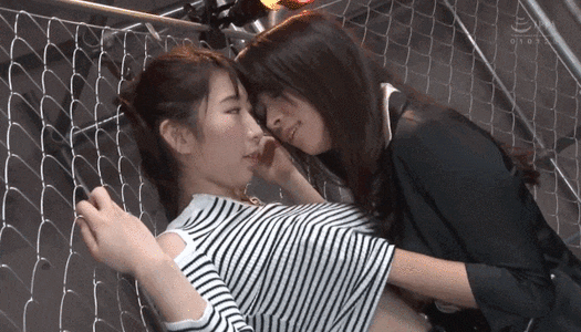 Grope under top