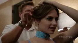 Besa su cuello con cuello