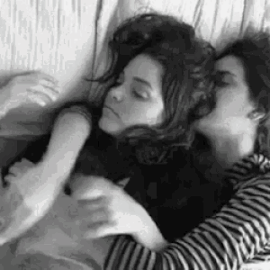 Cuddle lovingly
