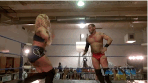 In a fight, you do what you need to do to win. When you want to kick him in the guts, and he catches your foot, all what you need to do is to jump and kick him in the process. When he is too stunned to react, you grab him and slam him down to the mat.