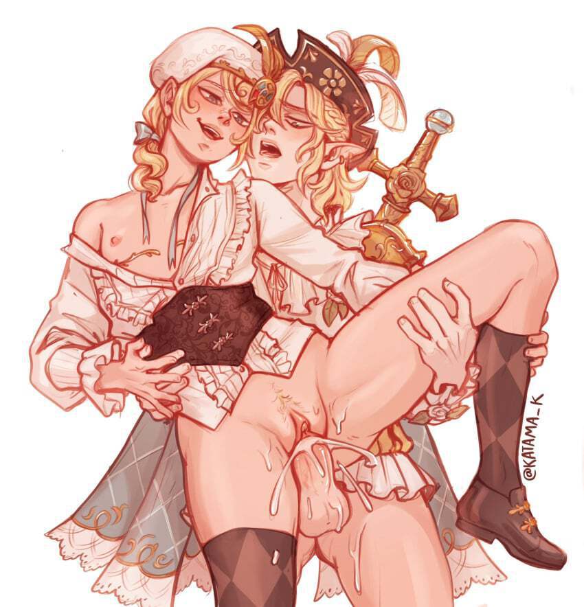 Hold him and creampie him!