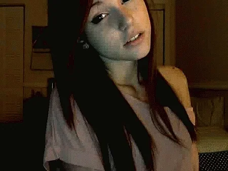 Just look at her pretty face. Stop touching