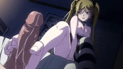 Cum All Over Her Leg