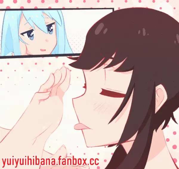 为她舔脚
