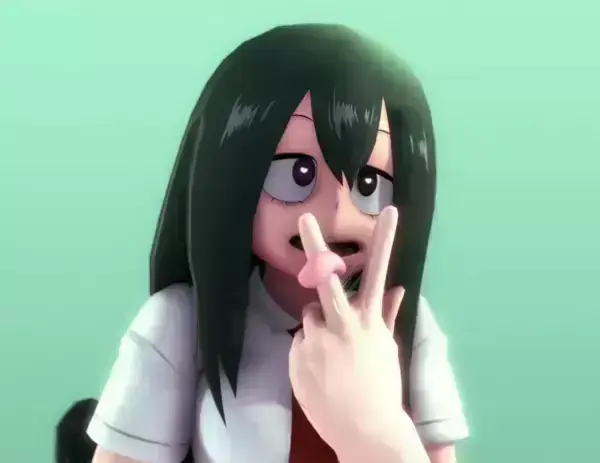 You use a subtle gesture to project your intention onto your opponent.
