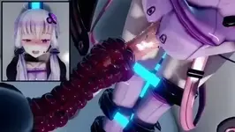 Tentacle fellatio!