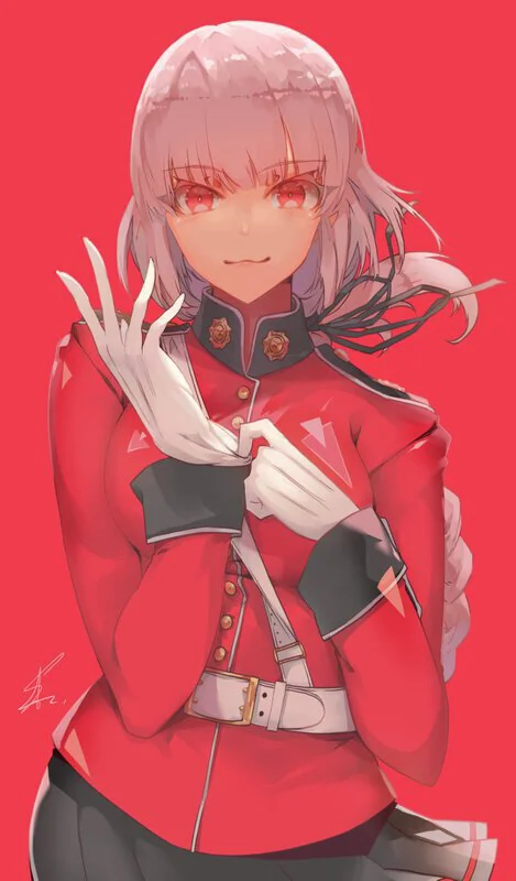 Put on gloves 