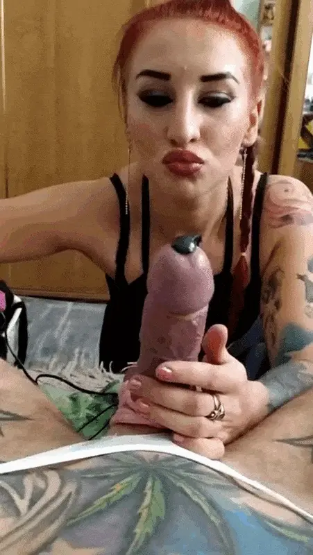 Estim and tease him