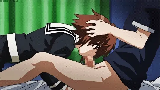 He resists her mouth!