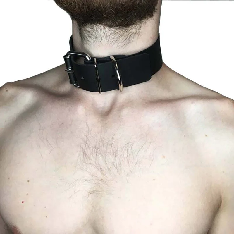 You want him to be a good boy, you tell him to fetch his collar and put it on 
