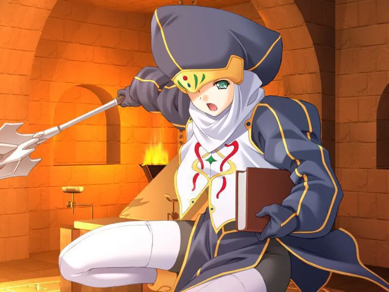 The dark magic priestesses have sent one of their warriors to defeat the hero.