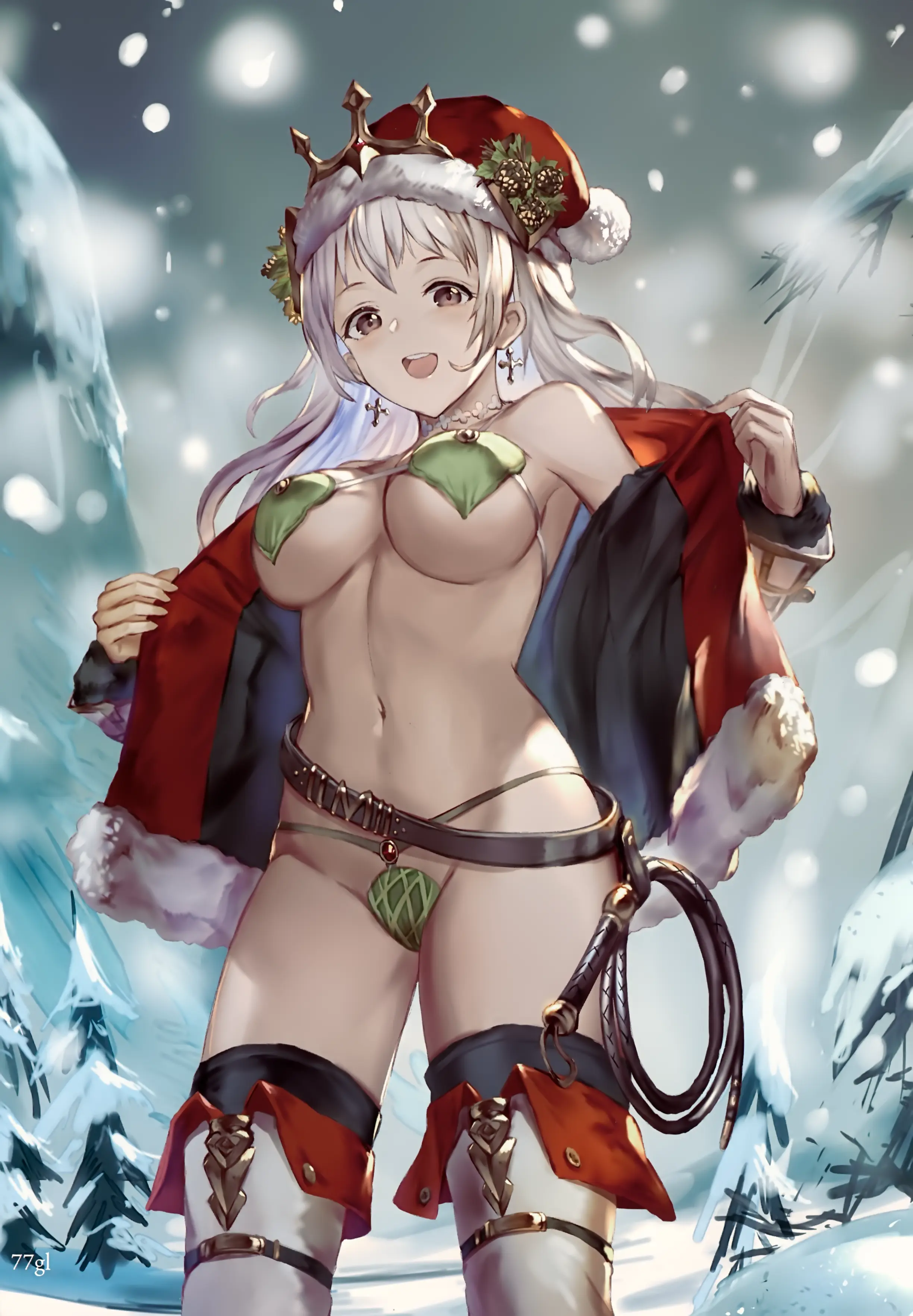 Ugly sweaters might be a fun tradition, but it’s in the way. You tell them to take it off! 