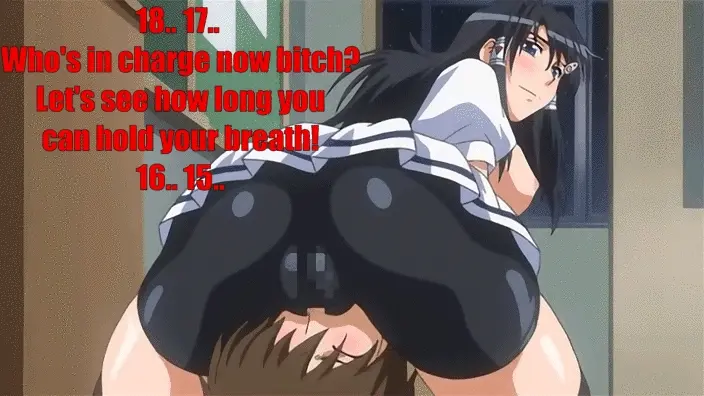 Facesitting breathplay