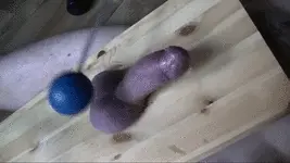 Ballbusting with a hammer