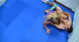 Foot Choke Jerk