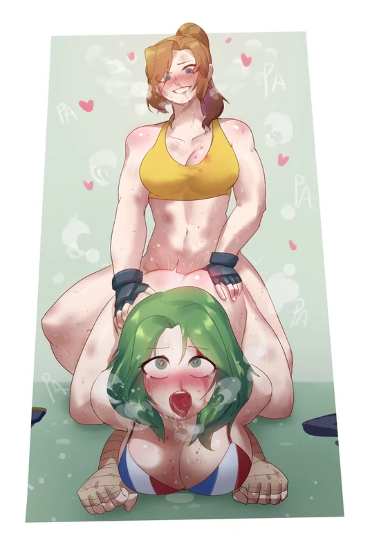 Let’s see if she fucks better than she fights! You lower her onto all fours and take her from behind.
