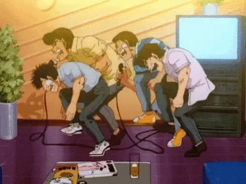 Let's get this party started with some good old fashioned karaoke! You’re on fire! Ma man!