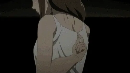 You slowly remove your top, seducing your opponent.