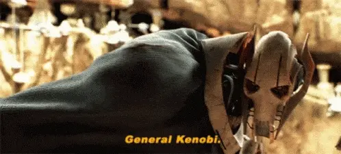 He’s a bold one. You respond to him the only way you know how. 