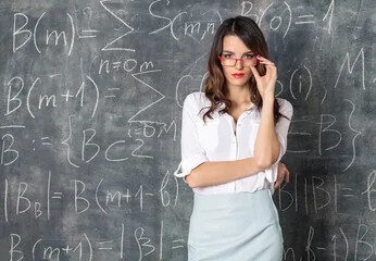 You’ll let him cum, assuming he can solve one simple, little equation. All he has to do is find X, how hard could that be?