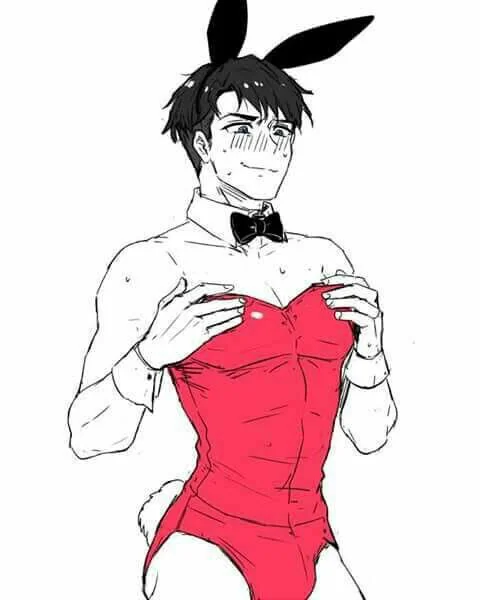 They won't know what will hit them as you put on your bunny boy outfit. You're sure to make them swoon now.