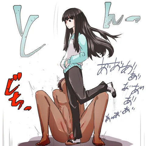 Stomp on his balls